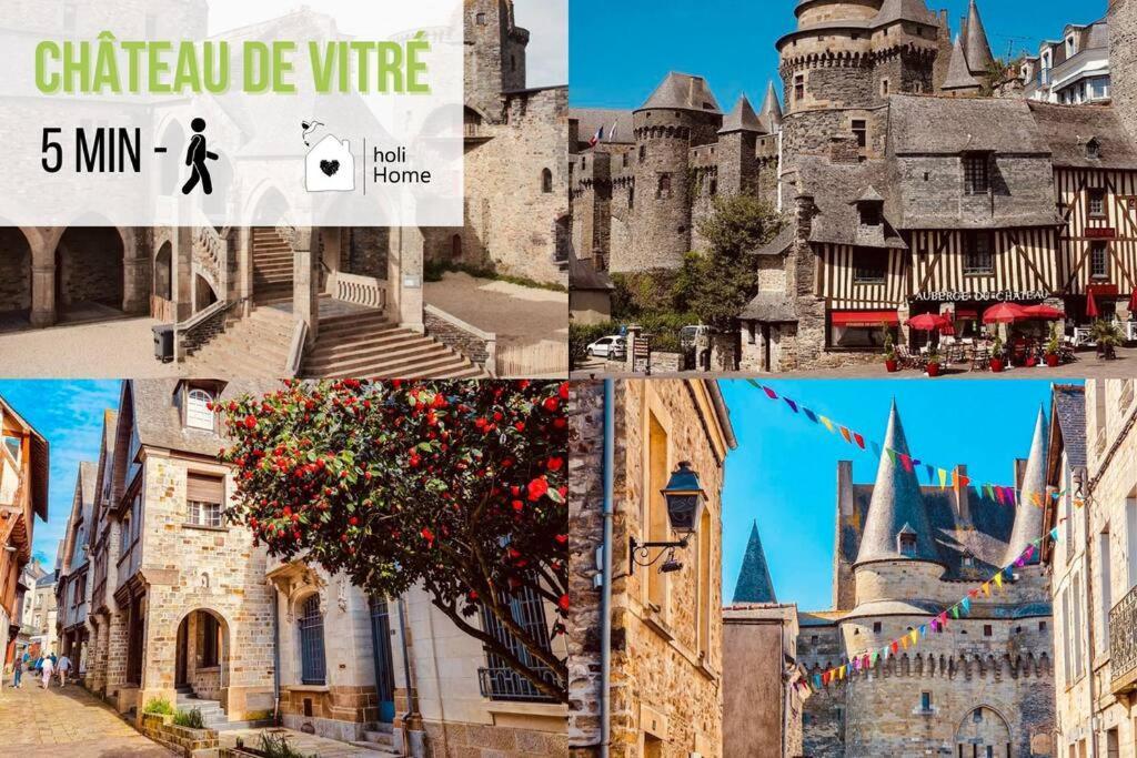 H3 Charmante Maison Sur La Vilaine Pres Du Chateau Вітре Екстер'єр фото